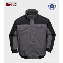 waterproof & breathable pilot jacket mens winter bomber jacket safety workwear jacket